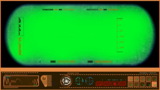 Binóculos Visão Noturna - Laranja — Vídeo de Stock
