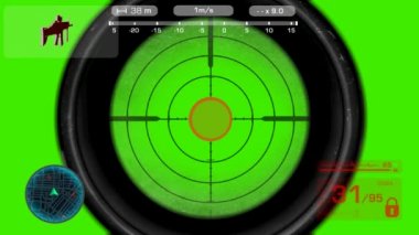 Keskin nişancı - Bullseye - kırmızı