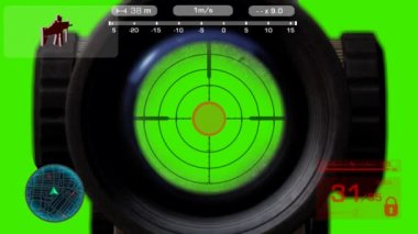 Keskin nişancı - arabirim - kırmızı