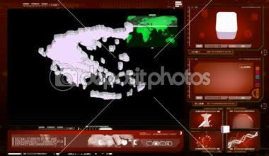 Yunanistan - bilgisayar monitörü - kırmızı 01