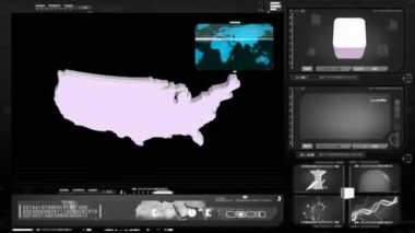 ABD - bilgisayar monitörü - siyah