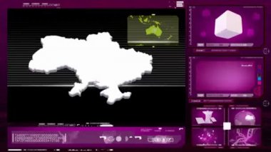 Ukrayna - bilgisayar monitörü - pembe
