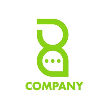 B harfi sohbet logosu