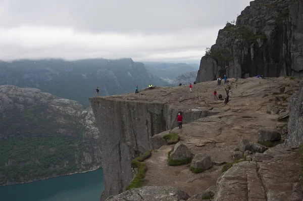 Νορβηγία, η Preikestolen — Φωτογραφία Αρχείου