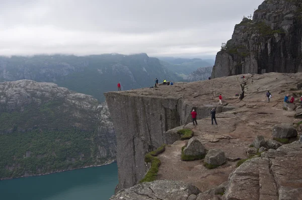 Νορβηγία, η Preikestolen — Φωτογραφία Αρχείου