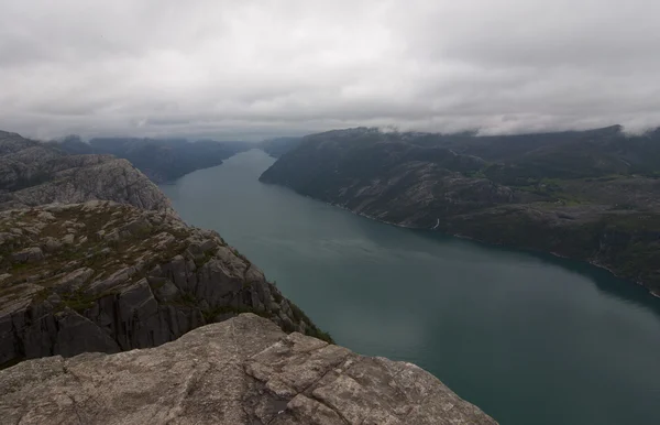 Νορβηγία, η Lysefjord — Φωτογραφία Αρχείου