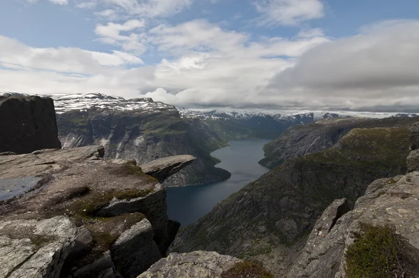Noruega, la Trolltunga —  Fotos de Stock