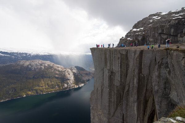 Norway, the Preikestolen