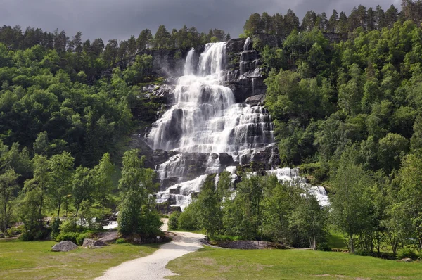 Tvindefossen — Stock fotografie