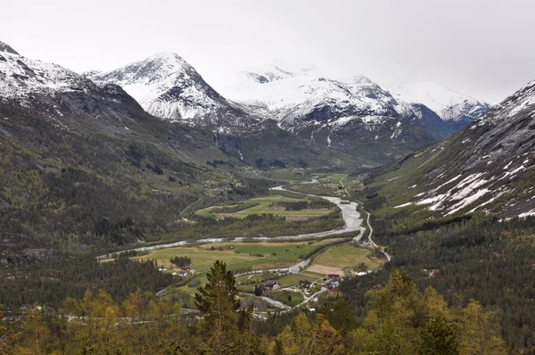 A natureza norueguesa — Fotografia de Stock