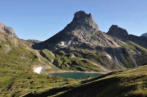 Los Alpes, Naturaleza alpina — Foto de Stock