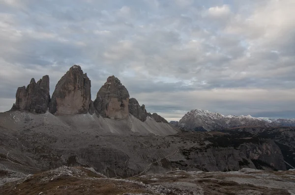 犯罪 di Lavaredo 或让我们梦想着 Zinnen — 图库照片