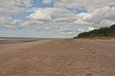 Beyaz dune yakınındaki Riga, Letonya