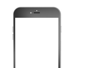 Tablet ve akıllı telefon izole