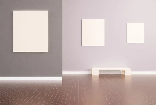 Выставка Modern Simplicity luxury Art — стоковое фото