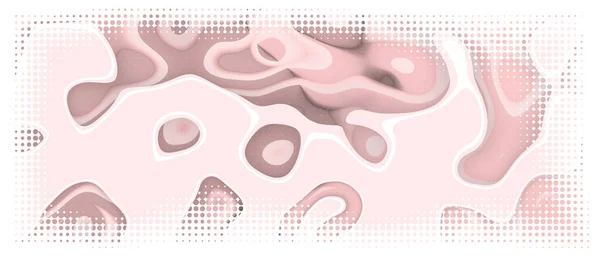 Творческая Идея Абстрактный Фон Цифровая Кривая Современная Концепция Розовом Фоне — стоковое фото