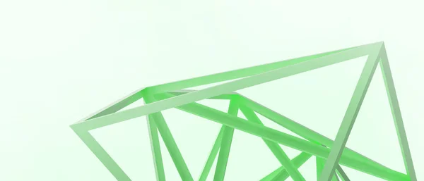 추상적 Abstract Background Architecture Structure Concept Different Goals Arrow Green — 스톡 사진