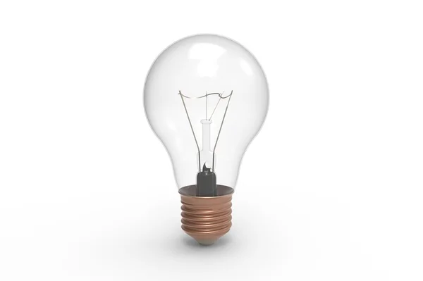 白い背景と分離の電球 — ストック写真