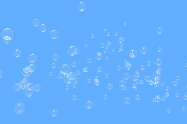 Новые пузырьки газа в воде и фоновом режиме — стоковое фото
