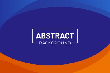 Mavi ve turuncu katmanlı modern arka plan. Grafik tasarım ögeleri.