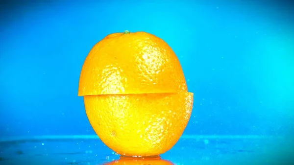 Orange Water Fruit Food — Stock Photo, Image