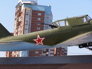 Samara, Rusya - 17 Temmuz 2010. Kabin ok ve bir makineli tüfek