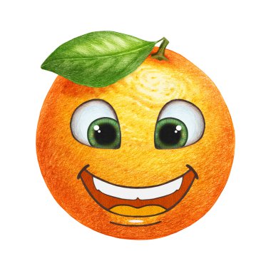 Komik çizilmiş meyve