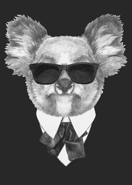 Mode illustratie van koala — Stockvector