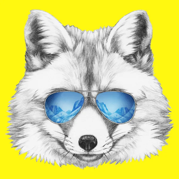 Fox tükör napszemüveg — Stock Fotó