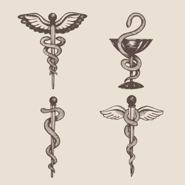 Caduceus el çekilmiş