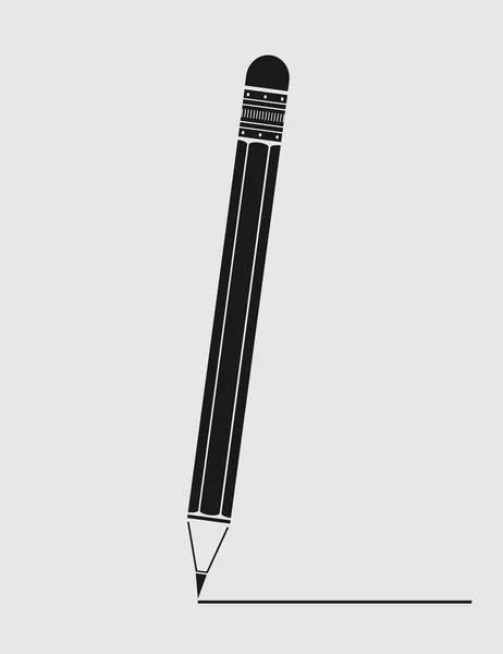Vektör simge kalem — Stok Vektör