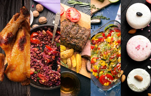 Cozinha de diferentes países — Fotografia de Stock