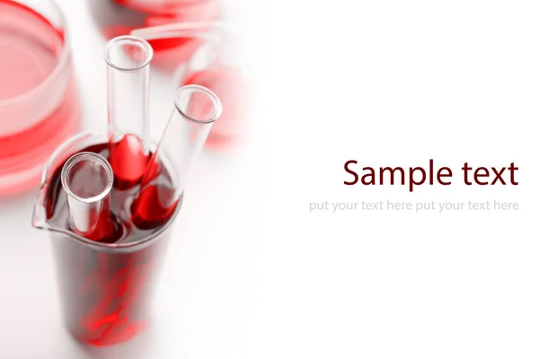 Laboratory equipment for blood test — Stock Photo, Image