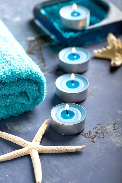 SPA still life with towel — Stock Photo, Image