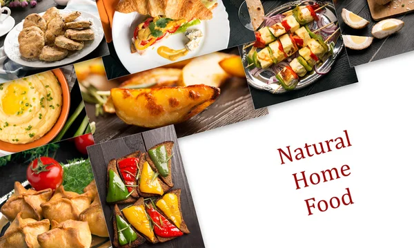 Natuurvoeding (fotocollage) — Stockfoto