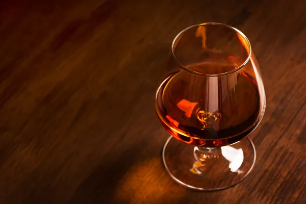 A glass of French cognac — Stock Photo, Image