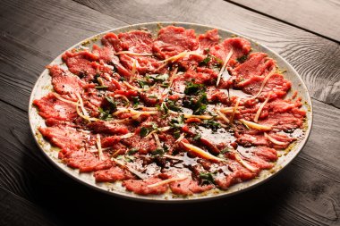 sığır eti carpaccio