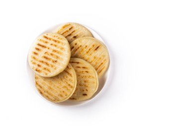 Arepa, mısır hamuru ve mısır unundan yapılan bir yemektir.