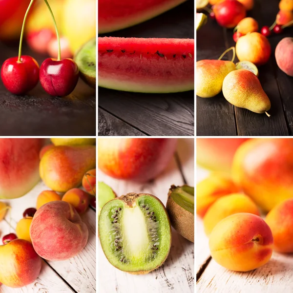 Fruits collage