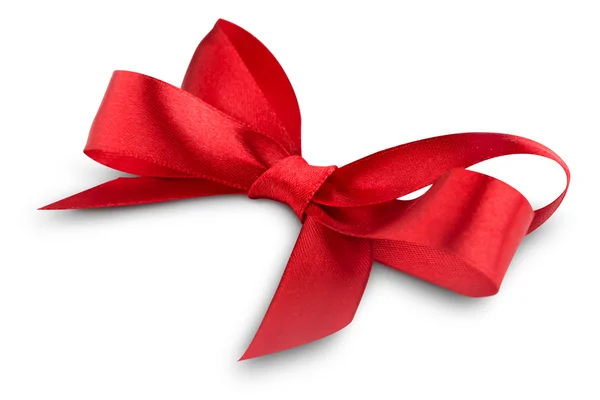 Red ribbon — Stock Photo, Image