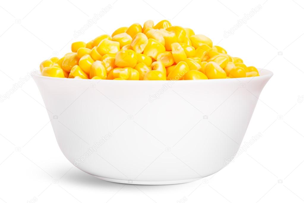 Boiled corn seeds 