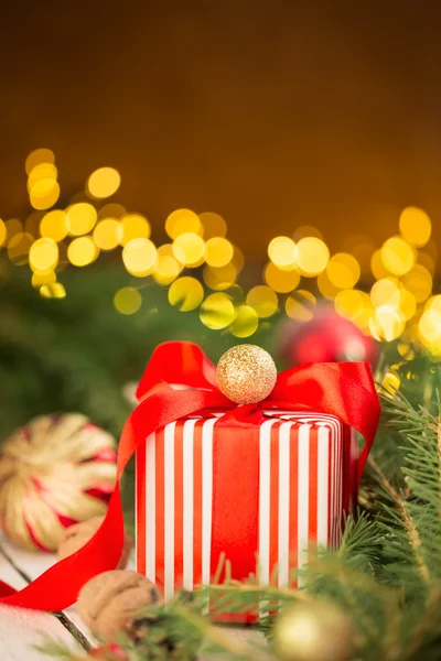 Christmas presents (box) — Stock Photo, Image