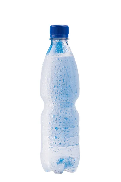 Ошибочная пластиковая бутылка с водой — стоковое фото