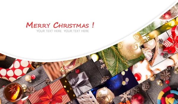 Collage di Natale — Foto Stock