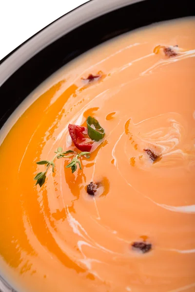 おいしいカボチャのスープのピューレ — ストック写真