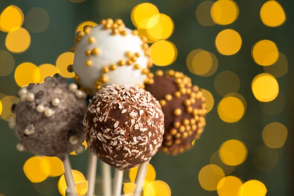 Delicioso bolo pops — Fotografia de Stock