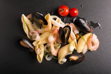 Lezzetli İtalyan makarnası