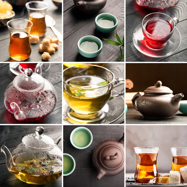 Traditional sorts of tea — Stock Photo, Image