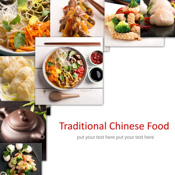 Tradiční čínské jídlo — Stock fotografie