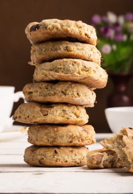 Pişmiş İngilizce bisküvi 